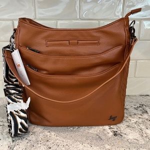 LUG Cable Car Vegan Leather Crossbody Bag - New With Tags
